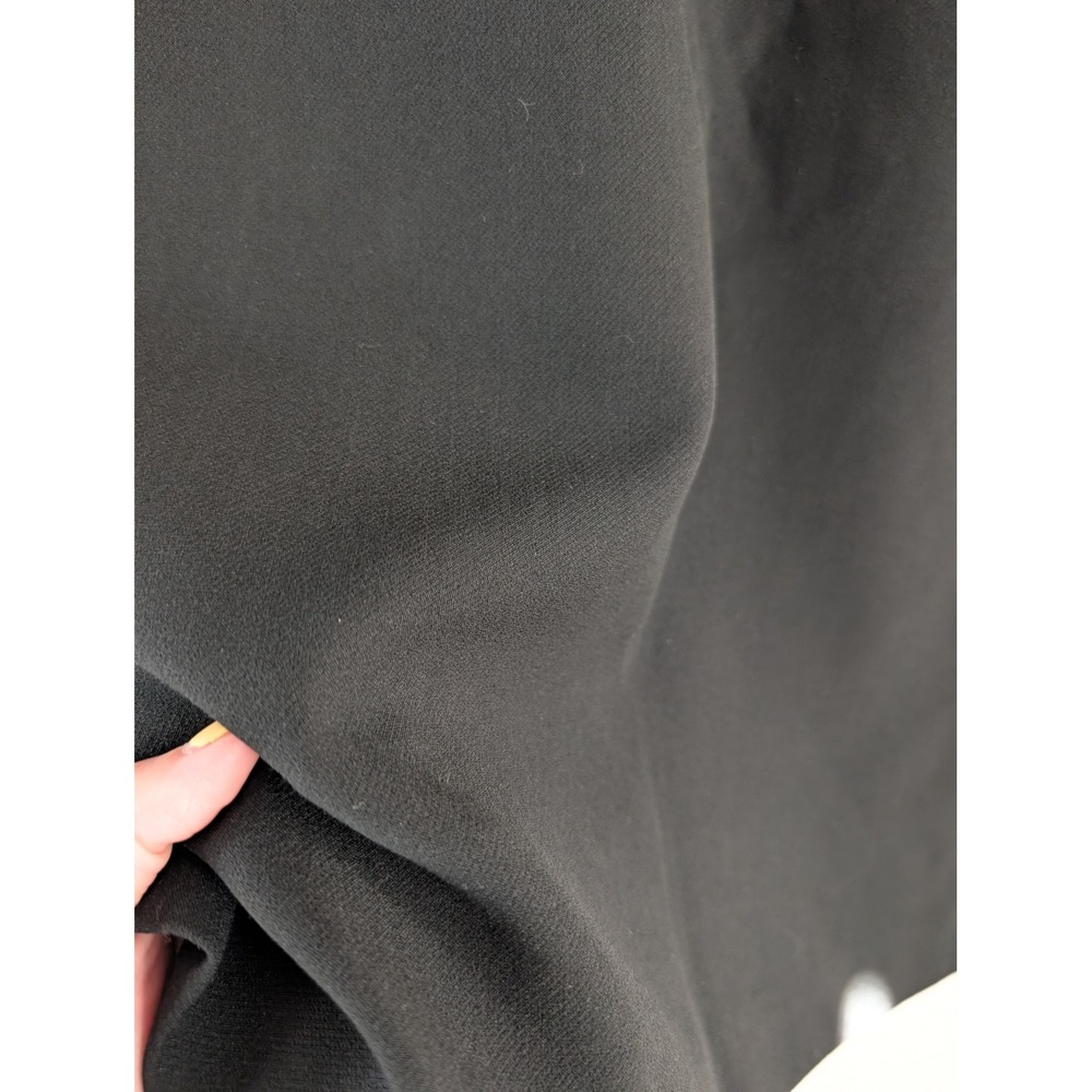 Helmut Lang Back Lip Mini Dress Silk Lined Black 90s Club Shift Minimalist XS - Picture 10 of 13